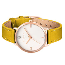 Load image into Gallery viewer, Pure Diamond Lemon Ambre and Rose Gold Watch | 36mm