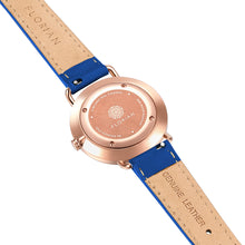 Load image into Gallery viewer, Pure Diamond Frenchy Blue and Rose Gold Watch | 36mm