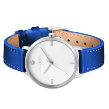 Load image into Gallery viewer, Pure Diamond Frenchy Blue and Silver Watch | 36mm