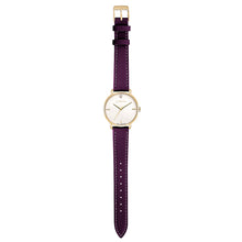 Load image into Gallery viewer, Pure Diamond Orchid Purple and Champagne Gold Watch | 36mm
