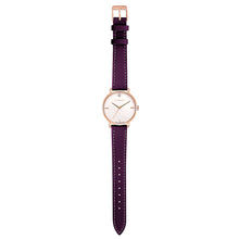 Load image into Gallery viewer, Pure Diamond Orchid Purple and Rose Gold Watch | 36mm