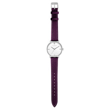 Load image into Gallery viewer, Pure Diamond Orchid Purple and Silver Watch | 36mm