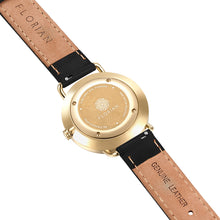 Load image into Gallery viewer, Classic Diamond Eagle Black and Champagne Gold Watch | 36mm