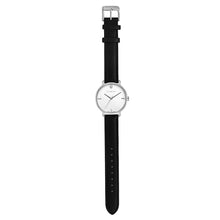 Load image into Gallery viewer, Classic Diamond Eagle Black and Silver Watch | 36mm