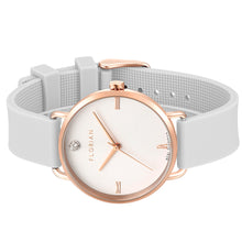 Load image into Gallery viewer, Pure Diamond Pure White and Rose Gold Watch | 36mm