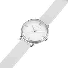 Load image into Gallery viewer, Pure Diamond Pure White and Silver Watch | 36mm