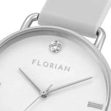 Load image into Gallery viewer, Pure Diamond Pure White and Silver Watch | 36mm