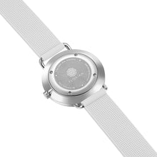 Load image into Gallery viewer, Pure Diamond Pure White and Silver Watch | 36mm