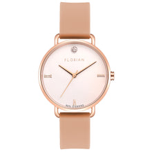 Load image into Gallery viewer, Pure Diamond Sea Coral and Rose Gold Watch | 36mm