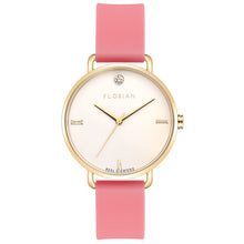 Load image into Gallery viewer, Pure Diamond Panther Pink and Champagne Gold Watch | 36mm