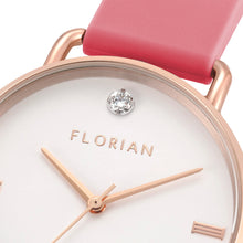 Load image into Gallery viewer, Pure Diamond Panther Pink and Rose Gold Watch | 36mm