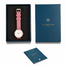 Load image into Gallery viewer, Pure Diamond Panther Pink and Rose Gold Watch | 36mm