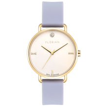 Load image into Gallery viewer, Pure Diamond Lilac Violet and Champagne Gold Watch | 36mm