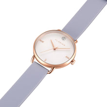 Load image into Gallery viewer, Pure Diamond Lilac Violet and Rose Gold Watch | 36mm