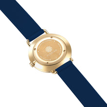 Load image into Gallery viewer, Pure Diamond Navy Blue and Champagne Gold Watch | 36mm