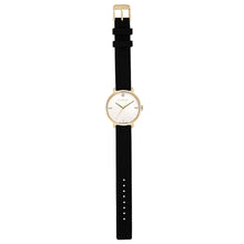 Load image into Gallery viewer, Pure Diamond Pure Black and Champagne Gold Watch | 36mm