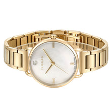 Load image into Gallery viewer, Ocean Diamond MOP Dial Champagne Gold Bracelet Watch | 36mm