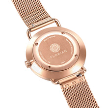 Load image into Gallery viewer, Candy Diamond Colorful MOP Dial Rose Gold Mesh Watch | 36mm