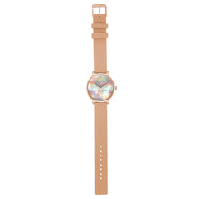 Load image into Gallery viewer, Candy Diamond Colorful MOP Dial Sea Coral and Rose Gold Watch | 36mm