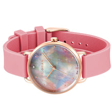 Load image into Gallery viewer, Candy Diamond Colorful MOP Dial Panther Pink and Rose Gold Watch | 36mm