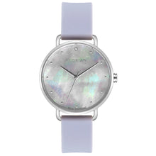 Load image into Gallery viewer, Candy Diamond Colorful MOP Dial Lilac Violet and Silver Watch | 36mm