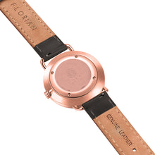 Load image into Gallery viewer, Classic Roman Silver White Dial Eagle Black and Rose Gold Watch | 36mm