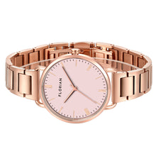 Load image into Gallery viewer, Classic Roman Pastel Pink Dial Rose Gold Bracelet Watch | 36mm
