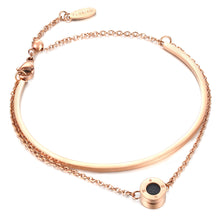Load image into Gallery viewer, Aroma Fragrance Diamond Rose Gold Bracelet
