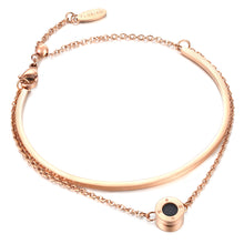 Load image into Gallery viewer, Aroma Fragrance Diamond Rose Gold Bracelet