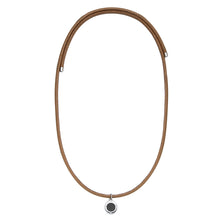 Load image into Gallery viewer, Aroma Magnetic Cocoa Brown Stress Relief Necklace