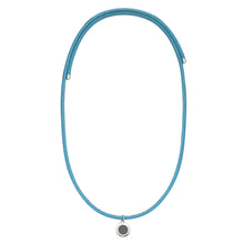 Load image into Gallery viewer, Aroma Magnetic Aqua Blue Stress Relief Necklace