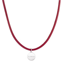 Load image into Gallery viewer, Aroma Magnetic Punchy Pink Stress Relief Necklace