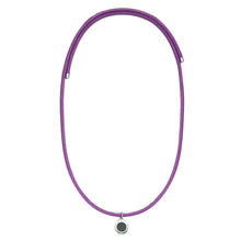 Load image into Gallery viewer, Aroma Magnetic Orchid Purple Stress Relief Necklace