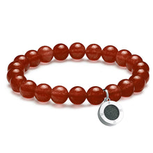 Load image into Gallery viewer, Aroma GEM Red Agate Bracelet | 8mm