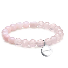 Load image into Gallery viewer, Aroma GEM Rose Quartz & Pink Opal Bracelet | 8mm