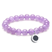 Load image into Gallery viewer, Aroma GEM Lavender Amenthyst Bracelet | 10mm