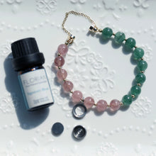 Load image into Gallery viewer, Aroma GEM Strawberry Quartz Bracelet | 8mm