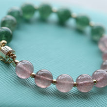 Load image into Gallery viewer, Aroma GEM Strawberry Quartz Bracelet | 8mm