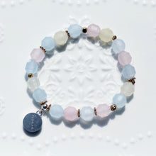 Load image into Gallery viewer, Aroma GEM Morganite Bracelet | 8mm