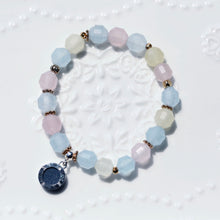 Load image into Gallery viewer, Aroma GEM Morganite Bracelet | 8mm