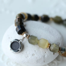 Load image into Gallery viewer, Aroma GEM Blue Tigerite Bracelet | 8mm