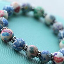 Load image into Gallery viewer, Aroma Flower Clay Bracelet | 11mm
