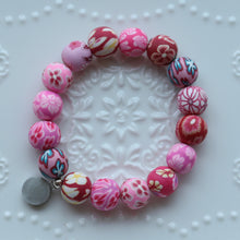 Load image into Gallery viewer, Aroma Flower Clay Bracelet | 12mm