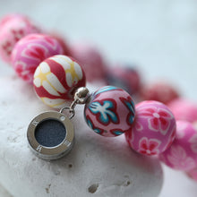 Load image into Gallery viewer, Aroma Flower Clay Bracelet | 12mm
