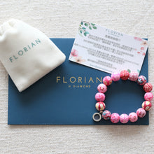 Load image into Gallery viewer, Aroma Flower Clay Bracelet | 12mm