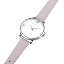 Load image into Gallery viewer, Pure Diamond Lilac Violet and Silver Watch | 30mm
