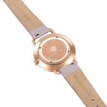 Load image into Gallery viewer, Pure Diamond Lilac Violet and Rose Gold Watch | 36mm
