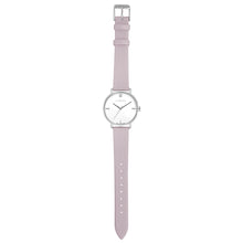 Load image into Gallery viewer, Pure Diamond Lilac Violet and Silver Watch | 36mm
