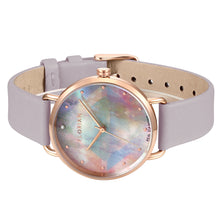 Load image into Gallery viewer, Candy Diamond Colorful MOP Dial Lilac Purple and Rose Gold Watch | 36mm
