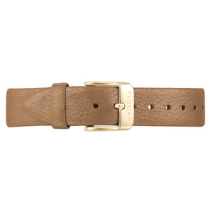 Classic Mirage Gold Leather Strap | 16mm